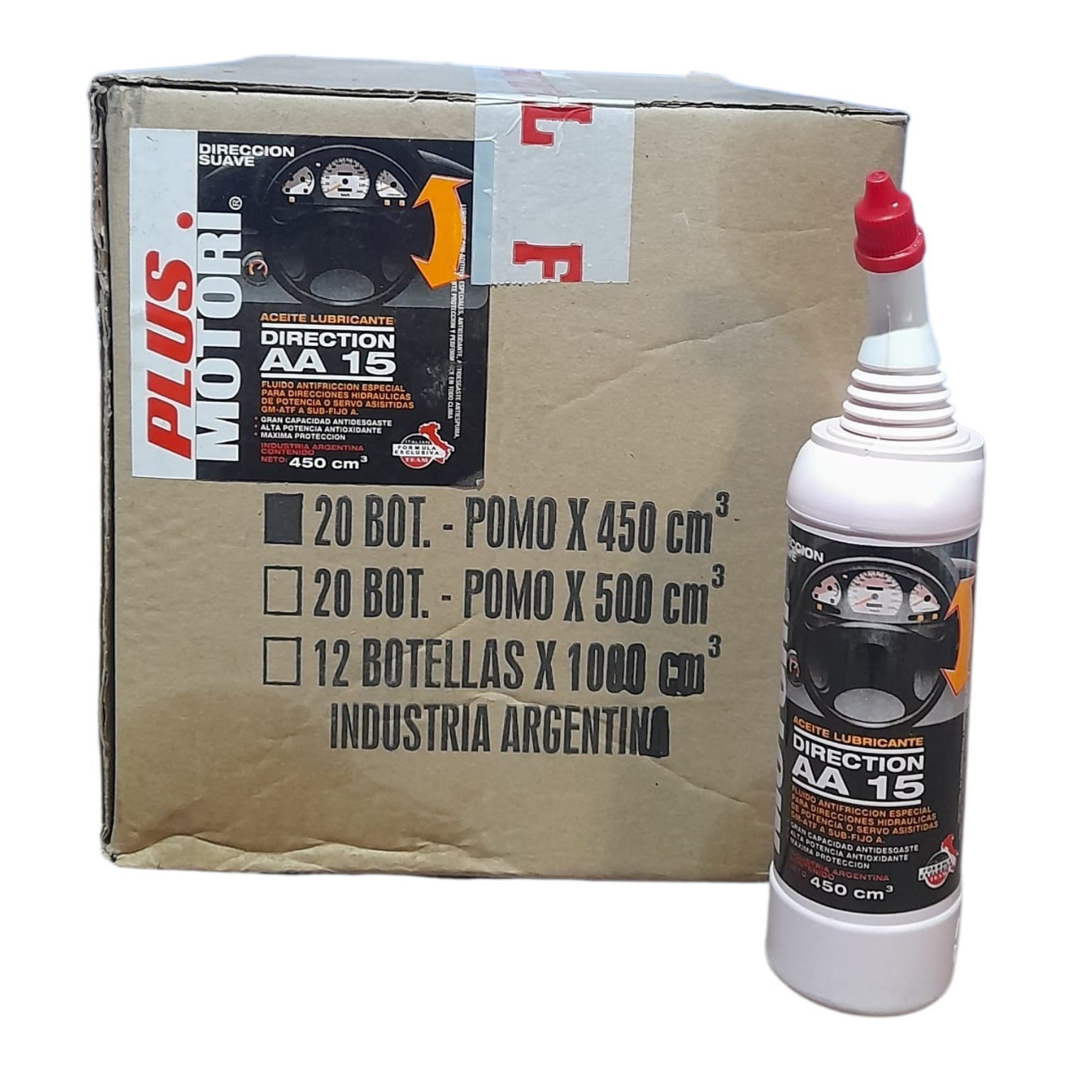 PROMO CAJA X 20 UNIDADES DIRECCION AA15 (TRANSMISION AUTOMATICA HIDRAULICO ATF) X 450 - PLUS 4406 PLUS MOTORI (copia)