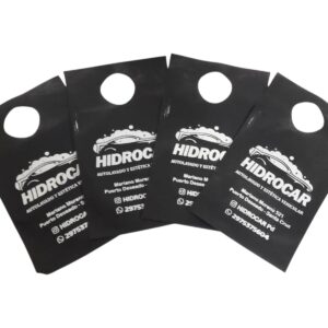 Bolsa palanca impresa x 1000 unidades negra (con logo) - PROM 05