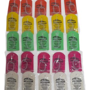 Tarjeta (perfume) desodorante impresa x 1000 unidades (con logo) (comodin) - PROM 03 (simil ful 626 - k78 p-01)