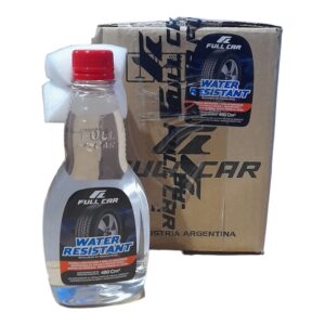 PROMO CAJA X 12 UNIDADES Revividor NEGRO PARA EXTERIOR (neumatico y alfombras) WATER RESISTANT X 480 cc. - FUL 305 FULL CAR (silicona gomas - revividor de negro simil water resistant a3230/12 - k78 205)   (   Revividor de neumáticos a base de siliconas.Revive el color negro y otorga brillo duradero.RESISTENTE AL AGUA.)