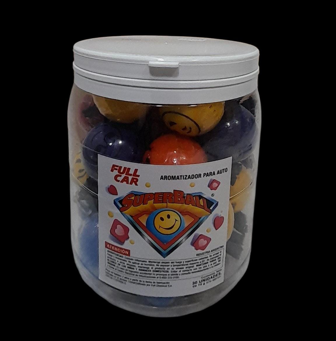 PROMO PACK X 30 UNIDADES SURTIDAS PERFUME (AROMATIZADOR) AROMATIZANTE AMBIENTAL BOLITA Unidad - K78 105 (aromatizador para tablero simil FUL 631 - FUL 9030 - FUL -9052 - FUL 9041 - FUL 9037 - FUL 9022 - FUL 638 FUL 618) (pino - comodin )