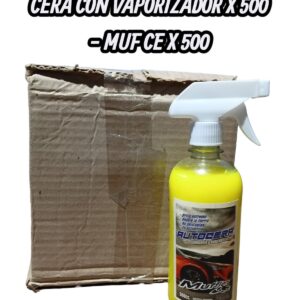 PROMO CAJA X 15 UNIDADES CERA CON VAPORIZADOR X 500 - MUF CE X 500  MUFFLER