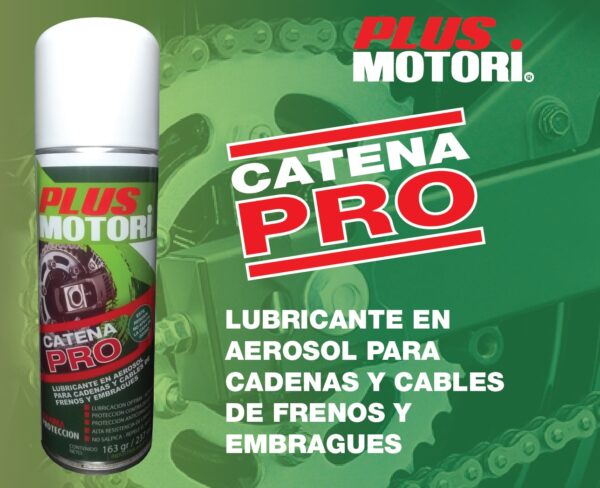 PROMO PACK X 12 UNIDADES LUBRICANTE DE CADENA DE MOTO CATENA PRO X 163 GRS - PLUS 9920 PLUS MOTORI (SIMILAR K78 505 / FUL 920 - FUL 922) - Image 2