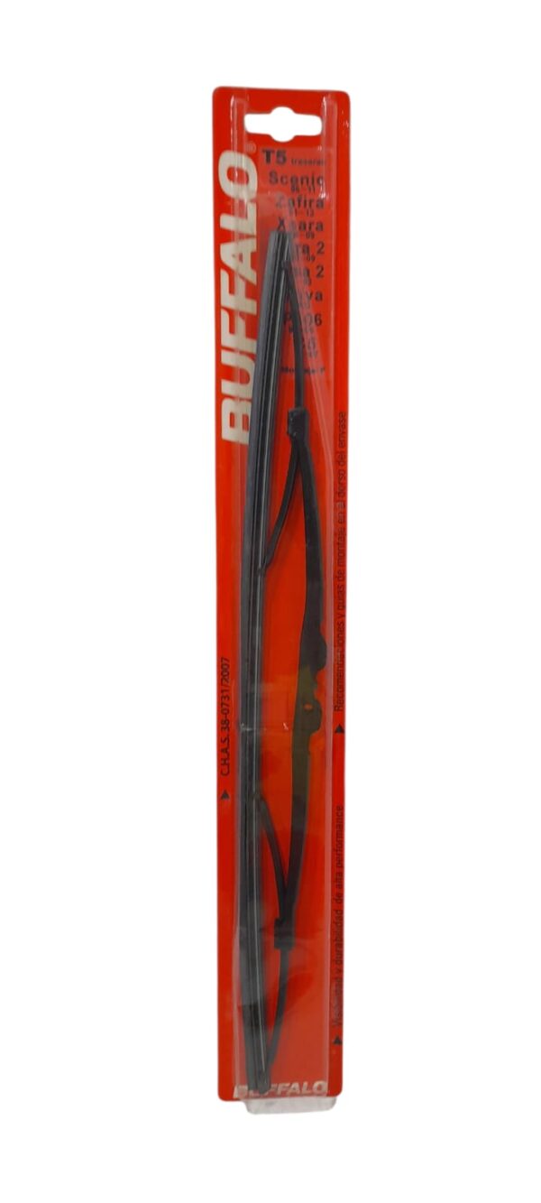 ESCOBILLA BUFFALO TRASERA T5 - ESCBT5 T5 -  SCENIC 96-11 ZAFIRA 01-12 XSARA 98-09 ASTRA 2 98-09 CORSA 2 02-03 MERIVA 03 P306 99-06 C5 04-07