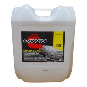 ESPUMA ACTIVA BLACK/CARRERA X 20 L  (DILUCION 1 EN 200) - FUL B 251 FULL CAR ( SHAMPOO - LAVA AUTOS - LIMPIEZA - CARROSERIAS- SIMIL K78 A805)  (Shampoo concentrado neutro para el lavado de carrocerias.Alto poder espumígeno. Fácil enjuagadoDilución para el uso: 1 parte en 200 de agua.Ideal para máquinas de espumas. Biodegradabilidad 85,4%)