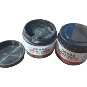 GRASA GRAFITADA (GRAFITO NEGRA) X 450 - GRASG2  LUBRIGRAS(Grasa grafitadaGrasa cálcica de alta calidad con el agregado de grafito como lubricante sólido. Forma una película homogénea que protege del óxido y la corrosión. Reduce la fr icc ión aún en condiciones ex igentes. Soporta alias cargas de trabajo.  )