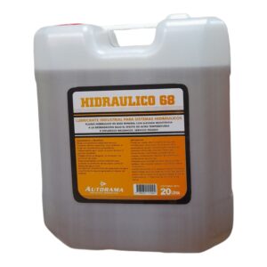 FLUIDO HIDRAULICO 68 X 20 LITROS - HIDR 68  LUBRIGRAS (Hidráulico 68Lubricante  industrial   para  sistemas   hidráulicos. Fluido  hidráulico  de  base  mineral  con  elevada resistencia a la degradación bajo elefecto de altas temperaturas  o  esfuerzos  mecánicos. Contiene aditivos  especiales,  que  confieren  al f luido  las carac terísticas antioxidantes indispensables para resistir elestrés térmico alque está sometido.  )