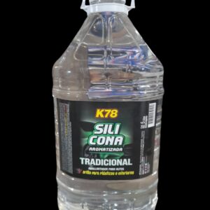 SILICONA LÍQUIDA AROMATIZADA DE INTERIORES    (Tradicional) X 5 LTS - K78 A811 (RENOVADOR -RECUPERADOR - VINILICOS E INTERIORES - REVIVIDOR - SIMIL K78 A843 - K78 A844 - K78 A840 - K78 A815 - K78 A813 - FUL 042 - FUL 400)