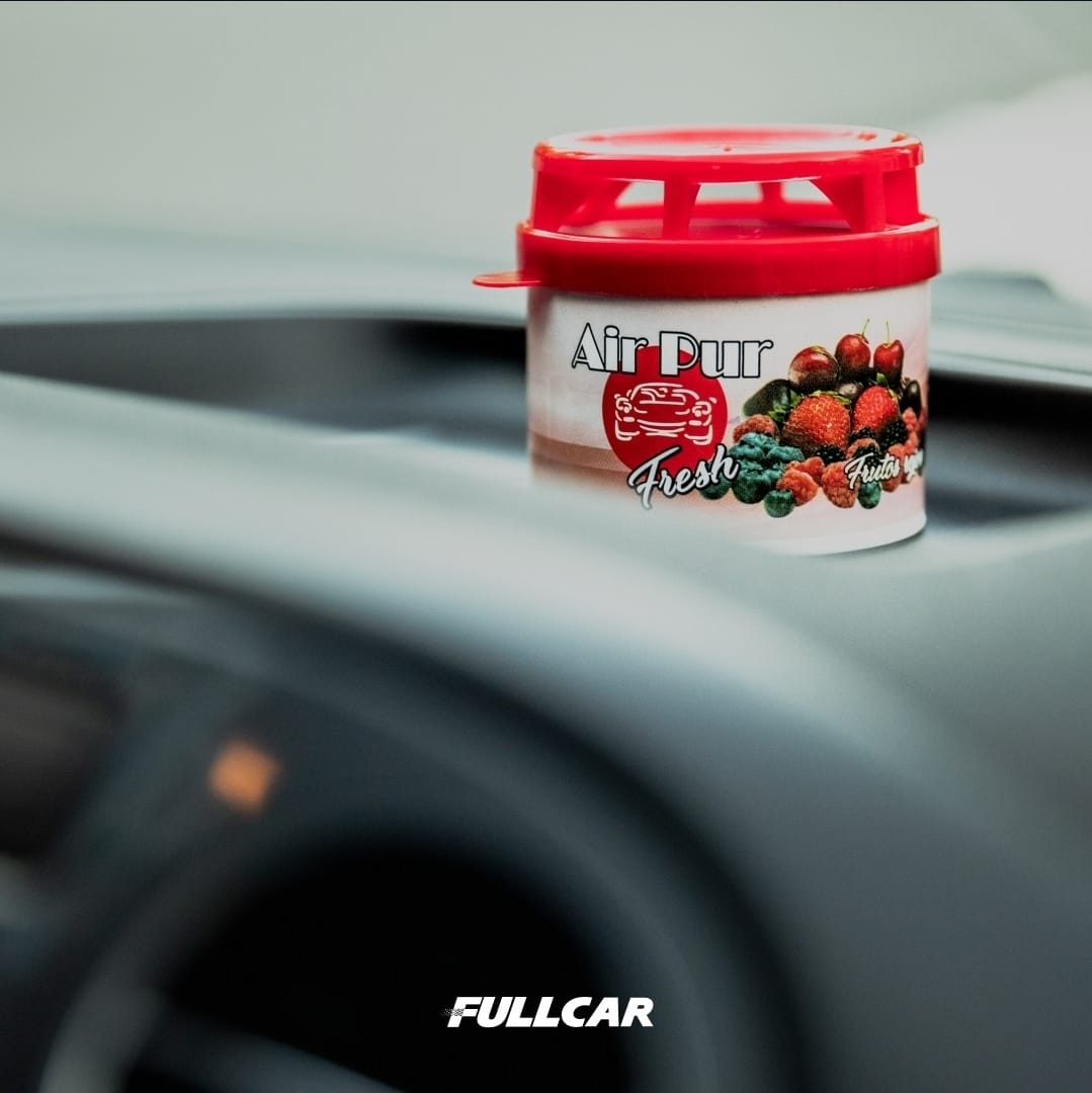 PROMO CAJA X 12 UNIDADES PERFUME (AROMATIZADOR) AIR PUR GEL latas AROMAS surtidos X 80GR - FUL 9081 FULL CAR  (simil K78 103 - K78 111 )   (Desodorante ambiental en gel, Larga duración, 1 mes.Latitas de 80 gramosFragancias: Citrus, Vainilla, Frutos rojos y Acqua.) - Image 2