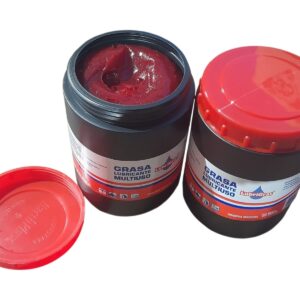 POTE GRASA MULTIUSO x 900 Grs. - GRAS02  LUBRIGRAS (LITIO ROJA)(Grasa lubricante multiusoProducto de excelente adhesividad. buena resis­ tencia alagua y la humedad. Producida para lubri­ cación de chasis. automotores, maquinaria vial, agrícola e industrial sin exigenc ia de temperatura.)