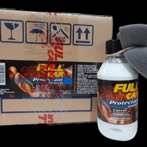 PROMO CAJA X 12 UNIDADES PROTECTAN EMULSION  X 200 CC - FUL 403 - FUL 411 FULL CAR (SILICONA INTERIOR PERFUMADA -PROTECTOR - PLASTICOS - VINILICOS - INTERIOR -REVIVIDOR SIMIL K78 212 - K78 214 - K78 215 3M 39040 / SA31 - SA11 - SA00)  ( Emulsión de Silicona aromatizada líquida. Renueva yprotege cueros, devolviendo la elasticidad y evitando que seajen, revive el color de plásticos y vinílicos. Libre de solventes.)