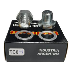 caja x 5 unidades TAPON DE CARTER, CAJA, DIFERENCIAL PEUGEOT 106-205-206/ CITROEN Berlingo/Musso - LETC011 (        TC011(F) ROSCA:M14X1.25        Peugeot        106-205-206-306-405-partnerCitroen        BerlingoSsangyong        Musso)(TC011        HEXAGONAL        19MM)