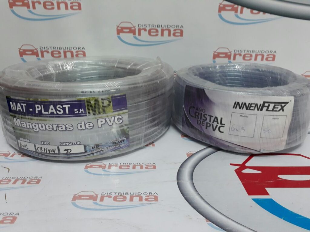 Promo Rollo X Metros Manguera Pvc Cristal Transparente Mm X Mm Acc Mc X Arena