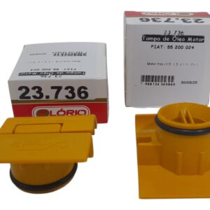 TAPA DE ACEITE FIAT MOTOR FIRE 1.0, 1.3, 1.4 8V - MF23.736 (FIAT : 55.200.024 23.736 Motor Fire (1.0, 1.3 e 1.4 / 8 v.))