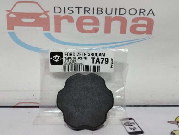 TAPA DE ACEITE FORD MOTOR ZETEC SISTEMA DE ROSCA - NAP TA79 (FORD
Motor ZETEC
Sistema de rosca)