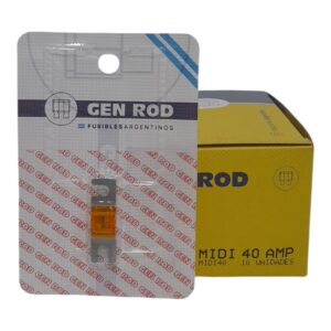 (CAJA X 10 UNIDADES ) Fusible MINI MEGA(Midi) Gen Rod x 40 AMPERES  - GEN MIDI40