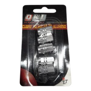 CUBRE VALVULA METALICO X5 CROMADO - QKL AN31