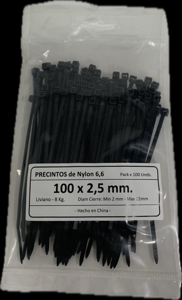 L-100 (100 X 2,5) X 100 UNIDADES  - ACC PRE 01 (900001-N)