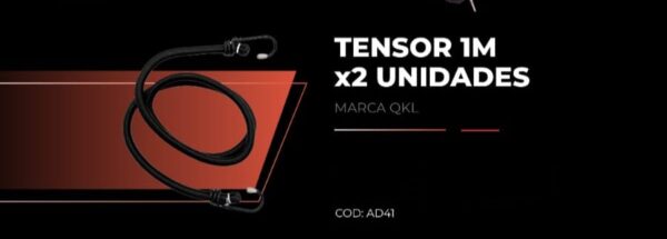 PROMO X 5 JUEGOS (Juego de tensores de 1 metro X 2 UNIDADES) - QKL AD41 - Image 2