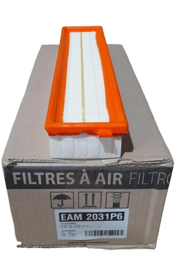 [FILTRO EMAFI] PACK X 6 UNIDADES  CITROEN C4 1.6 07-|PEUGEOT 207/207 HOGGAR/307 - EAM 2031P6 (SIMIL AIPA 707)(EAM 2031 MR 326 FAP-4054/2 CA 10237 AMPI 1123 AR 1673PMS C 4292 1444PT)
