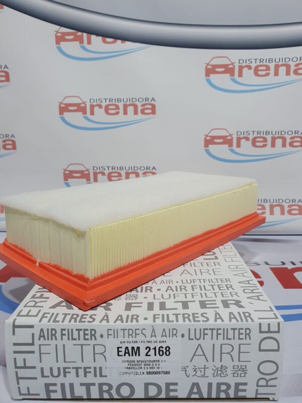 [FILTRO EMAFI] F. AIRE CITROEN SPACETOURER 2,0 / PEUGEOT 3008 II 2.0 / TRAVELLER 2.0 HDI 18 - - EAM 2168(EAM 2168 - FAP-4894 - - - C 29110 9800097580)