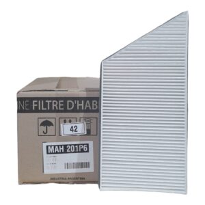 Filtros para Habitáculo - PACK X 6 UNIDADES  PEUGEOT 206 98-/207 08-/HOGGAR 11- (OEM : 6447AZ) - MAH 201P6   (MAH 201 MH 353 AKX-35157 CF 9071 HM 2013 TH 913 CU 3448 6447AZ)(PEUGEOT 206 98>/207 08>/HOGGAR 11>                                                    6447AZ       CU 3448      CF9071    AKX-35157   MH353   HM2013                                                                342/246  168    30    Trapezoidal    6      )