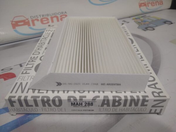 Filtros para Habitáculo - RENAULT FLUENCE 10- (OEM : 272774813R) - MAH 288   (  MAH 288 MH 410 AKX-1396 CF 11586 HM 2116 TH 2003 CU 26005 272774813R
)