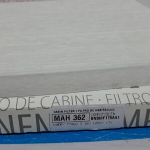 Filtros para Habitáculo - CHERY TIGGO 3 16V 125CV 17- (OEM : BNBMF178AA1) - MAH 362  (MAH 362 - AKX-1705 - - - - BNBMF178AA1)
