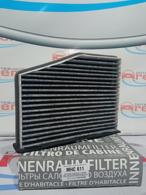 Filtros para Habitáculo CARBON ACTIVADO - AUDI A3/Q3/TT/VW GOLF/BEETLE/PASSAT/SCIROCCO/SHARAN/TIGUAN/VENTO (OEM : JZW819653B) - MHC 611   (    MHC 611 - - - HM 2058C THC 959 CUK 2939 JZW819653B
)