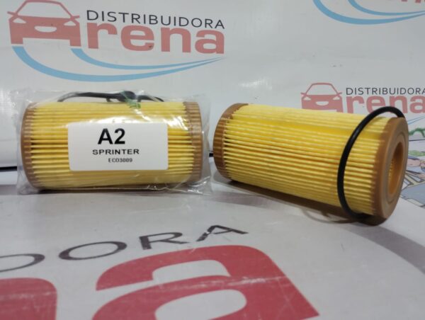 PROMO FILTRO DE ACEITE ECOLOGICO EQUIVALENCIA (ECO 3009-HU718/1X-CH9301ECO-woes300/2-em1005-eol108) SPRINTER - ARENA A2