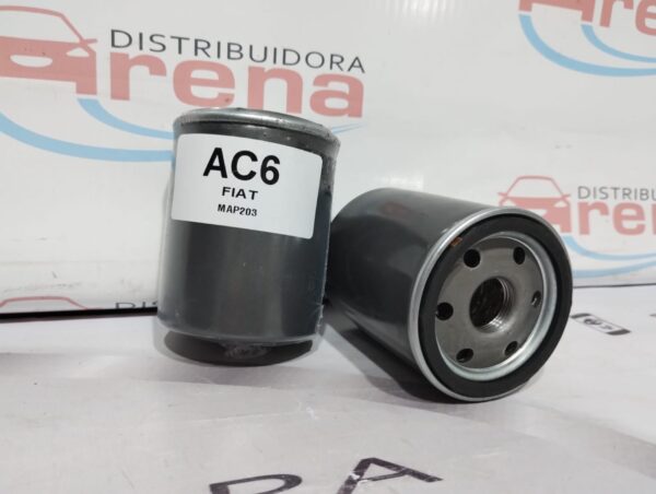 PROMO FILTRO DE ACEITE R425 FIAT UNO-PALIO SIENA FIRE 1,3 (EQUIVALENCIA MAP 203-W67/60-PH6607-WO120-ML320-OL491) - ARENA AC6
