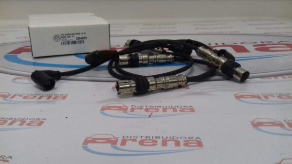 VW  FOX,  SURAN,  CROSS  FOX,  GOL  TREND  1.6   8V,- cables de bujía - CO4025 (JUEGOS DE CABLES DE BUJÍAS CON CAPUCHÓN METÁLICO)