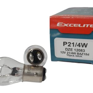 CAJA X 10 UNIDADES LAMPARA EXCELITE 12083 P21/4W  12VOLTS  - EX 12083
