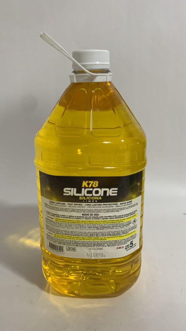 SILICONA LÍQUIDA DE INTERIORES    (LIMON) X 5 LTS - K78 A811LI