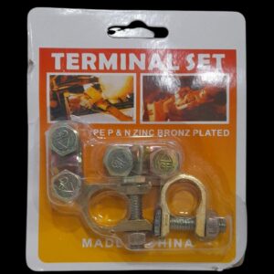 (BORNE) TERMINAL DE BATERIA ZINCADO 1601 (VD4003) X 2 UNIDADES - QKL TB09(=AG09)