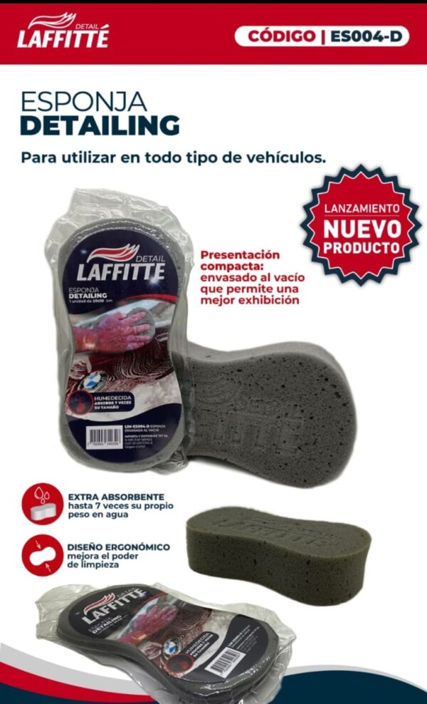 ESPONJA ENVASADA AL VACIO LAF ES0004-D