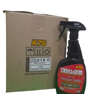 PROMO CAJA X 15 UNIDADES  ABRILLANTADOR & PROTECTOR DE SUPERFICIES              600 ml                       (CHERRY ) CAJA X 15 UNIDADES K78 215C