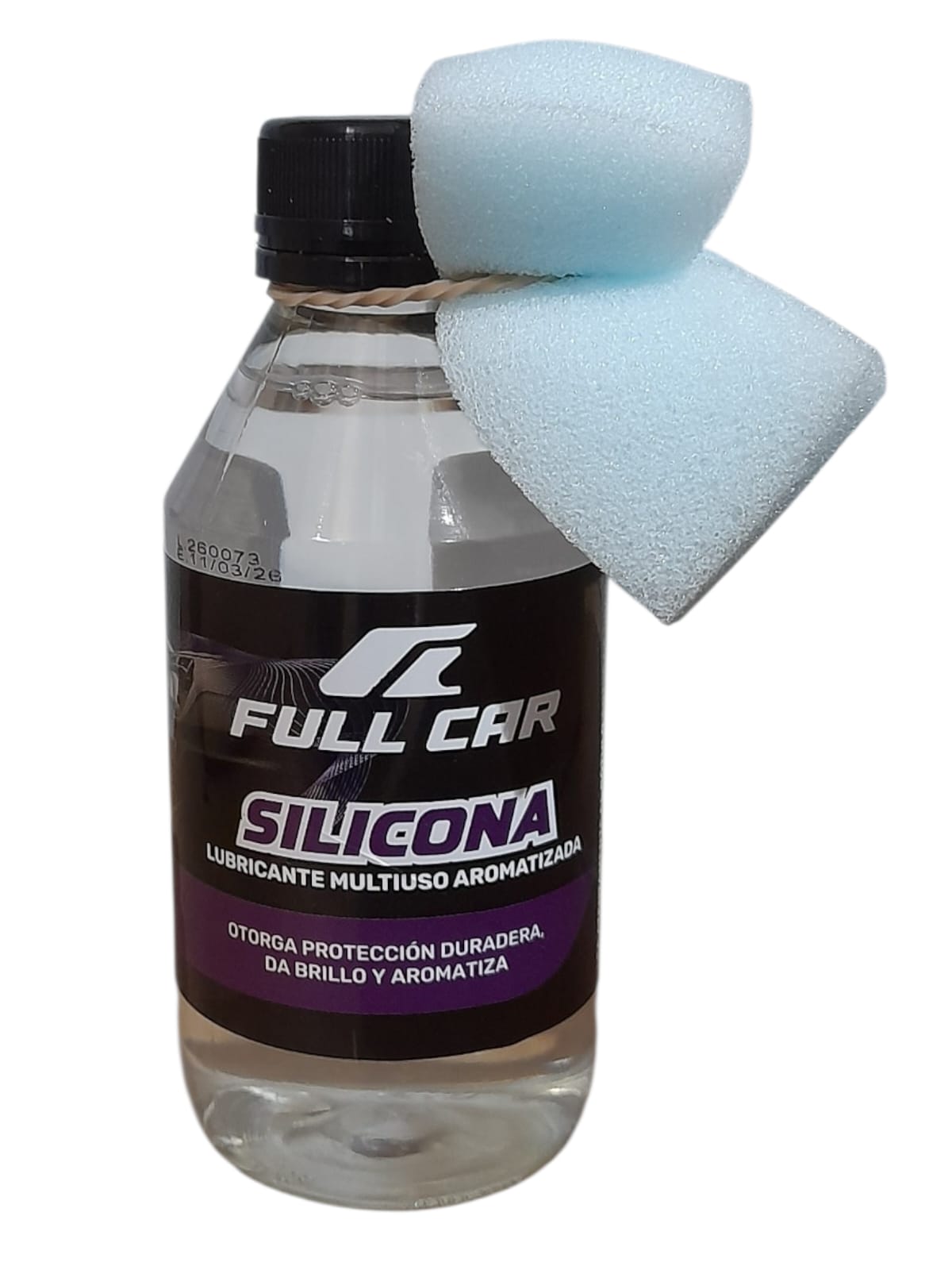 Silicona liquida interior Aromatizada (perfumeda x 200 cc. Liquida - FUL 408 FUL 405 FULL CAR (simil k78 201 - a3200/24 - plus 7005) (Silicona aromatizada líquida. Da brillo renueva yprotege cueros, plásticos, vinílicos y gomas.)