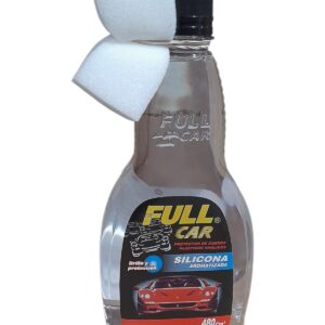 Silicona LIQUIDA Aromatizada x 480 cc. Liquida - FUL 407 - FUL 406FULL CAR (simil k78 202 - a3211/12 - plus 7005)  (Silicona aromatizada líquida. Da brillo renueva yprotege cueros, plásticos, vinílicos y gomas.)