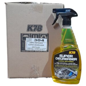 PROMO CAJA X 15 UNIDADES LIMPIA MOTORES CON GATILLO 600 ml - K78 304 (SIMIL MOTORLIMP - DESENGRASANTE FUL 102 - FUL 104)
