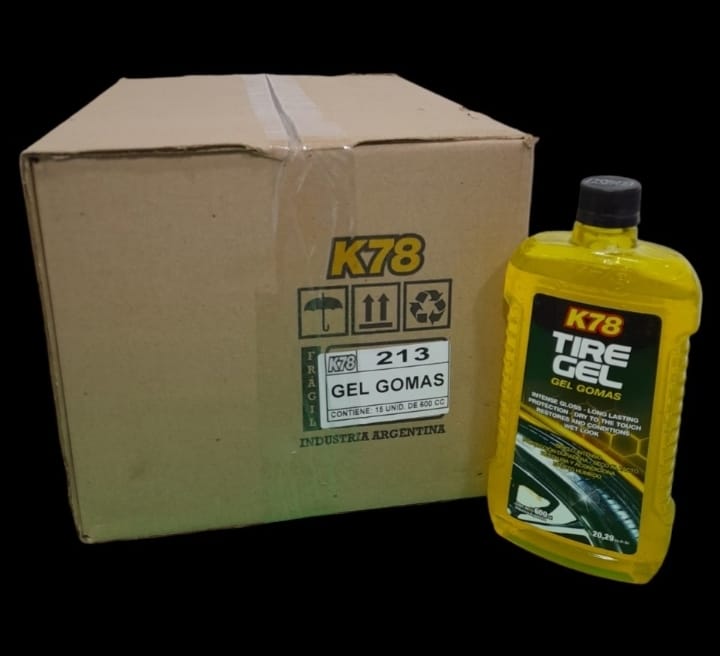 PROMO CAJA X 15 UNIDADES REVIVIDOR DE NEGRO GEL DE GOMAS(Efecto Húmedo GOMAS Y ALFOMBRAS ) 7798084058743 X 600CC - K78 213 (simil A3904/12 - ful 310 / FUL 303 - k78 209) - Image 2