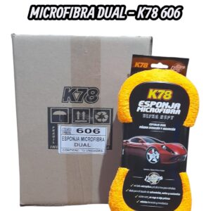 PROMO CAJA X 12 UNIDADES ESPONJA MICROFIBRA 23X11X5 - K78 606 (SIMIL LE55H - LE22D - LEC02 - AJ78H - AJ24)