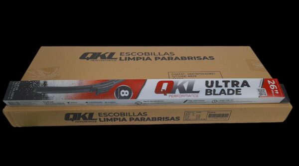PROMO CAJA X 10 UNIDADES ESCOBILLA QKL (26) ULTRA BLADE 26 1 PZA 26 " DEL.CURVA - ESC AR76 (UB026-Q)