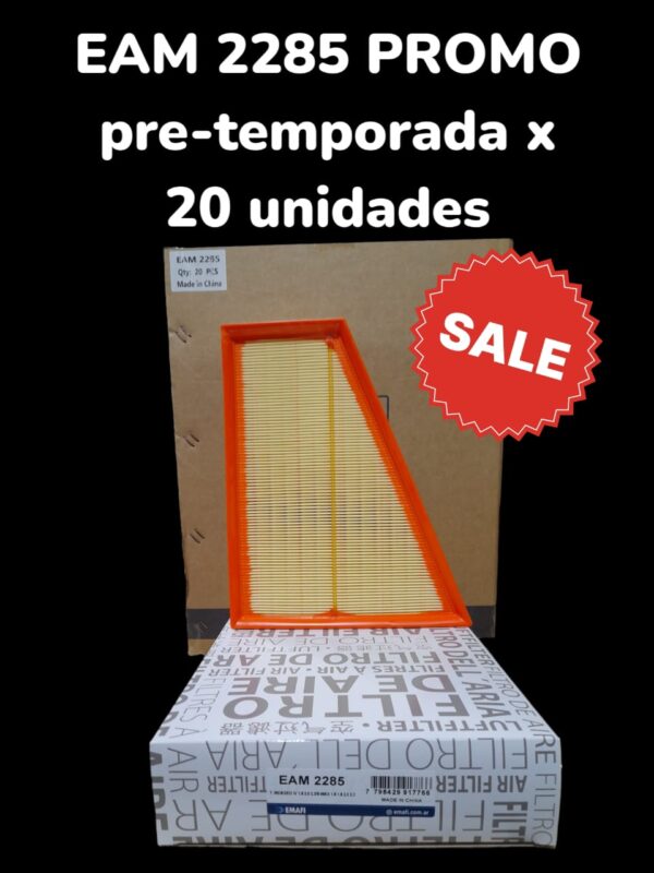 PROMO CAJA X 20 UNIDADES EAM 2285        FORD MONDEO IV 1.8 TDCI, 2.0, 2.3 07>/S-MAX 1.6, 1.8, 2.0 TDCI, 2.0, 2.3 08>/VOLVO S80 2.0 07>        6G919601AC        C 30 161        -        FAP-9271        -        AMPI1127              300        240/119        70        "PanelTrapezoidal"