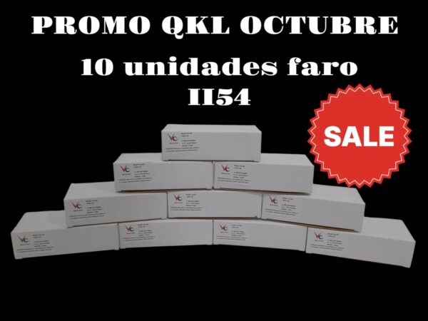 PROMO QKL  10 UNIDADES FARO PROYECTOR RECT 48W QKL II54