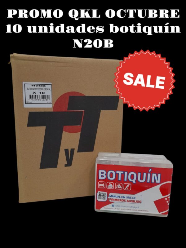 PROMO QKL  10 UNIDADES BOTIQUIN PROTECCION ESENCIAL  - QKL N20B