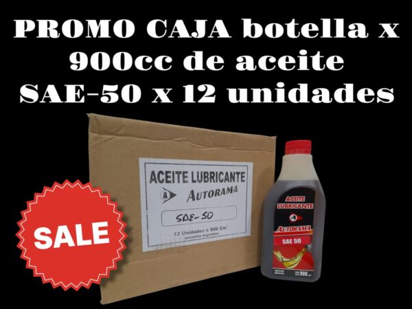 PROMO CAJA X 12 UNIDADES ACEITE  SAE50  BOTELLA X 900 CM3. - SAE501  LUBRIGRAS(Aceites lubricantes SAEContiene aditivos especiales. Buena resistencia ala película lubricante. Muy buen control de la expansión de los sellos. Protección contra la acción de agentes externos. Excelente inhibición contra oxicación y herrumbes.)