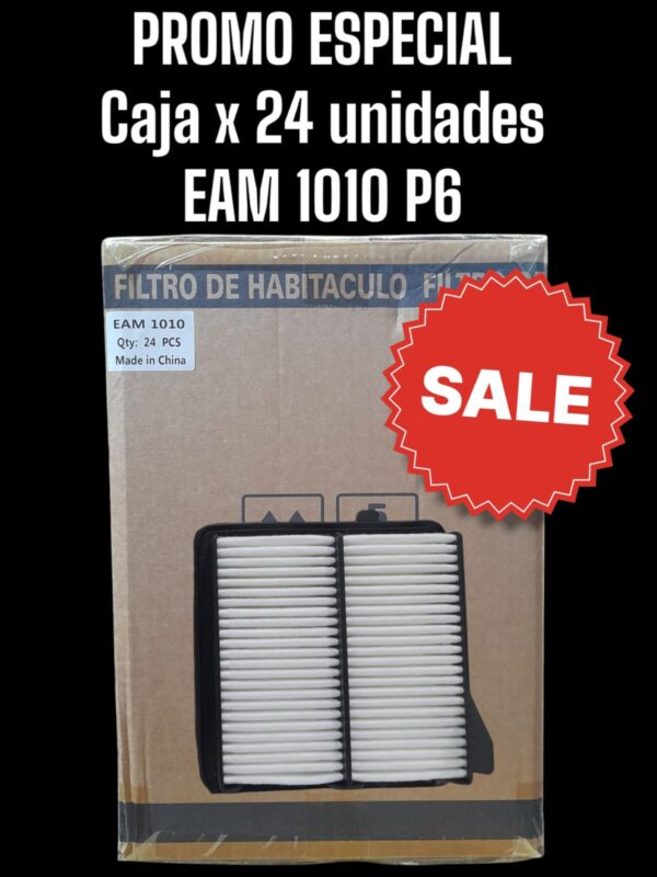 PROMO ESPECIAL [FILTRO EMAFI] [FILTRO EMAFI] PACK X 24 UNIDADES [FILTRO EMAFI] HONDA NEW FIT 1.5 08- - EAM 1010  (EAM 1010 MR 427J JFA-0428/3 CA 10650 AMPI 1150 AR 1729PM C 18004 17220RB6Z00)