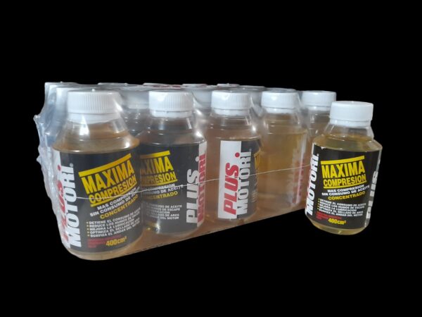 PROMO PACK X 20 UNIDADES MAXIMA COMPRESION CONCENTRADO X 400cc - PLUS 4312 PLUS MOTORI