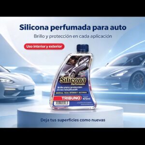 SILICONA PERFUMADA X 475 CC (SILICONA PARA INTERIOR Y EXTERIOR) TRIBUNO